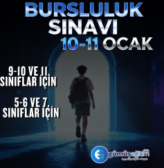 Gümüş Eğitim Bursluluk Sınavı Başvurusu 10-11 OCAK