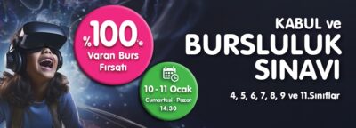 Bilgi Koleji Kabul ve Bursluluk Sınavı (10–11 Ocak 2026)