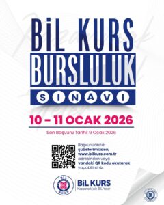 BİL KURS-KOLEJ BURSLULUK SINAVI (10-11 OCAK 2026)